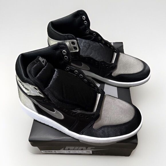 Air Jordan 1 High OG "Satin Shadow" WMNS 9 / 7.5 DS BNIB FD4810-010 - Picture 7 of 9